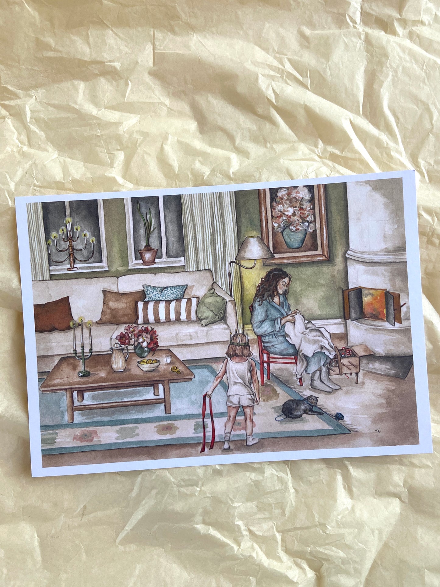 A5 Christmas cards 10-pack