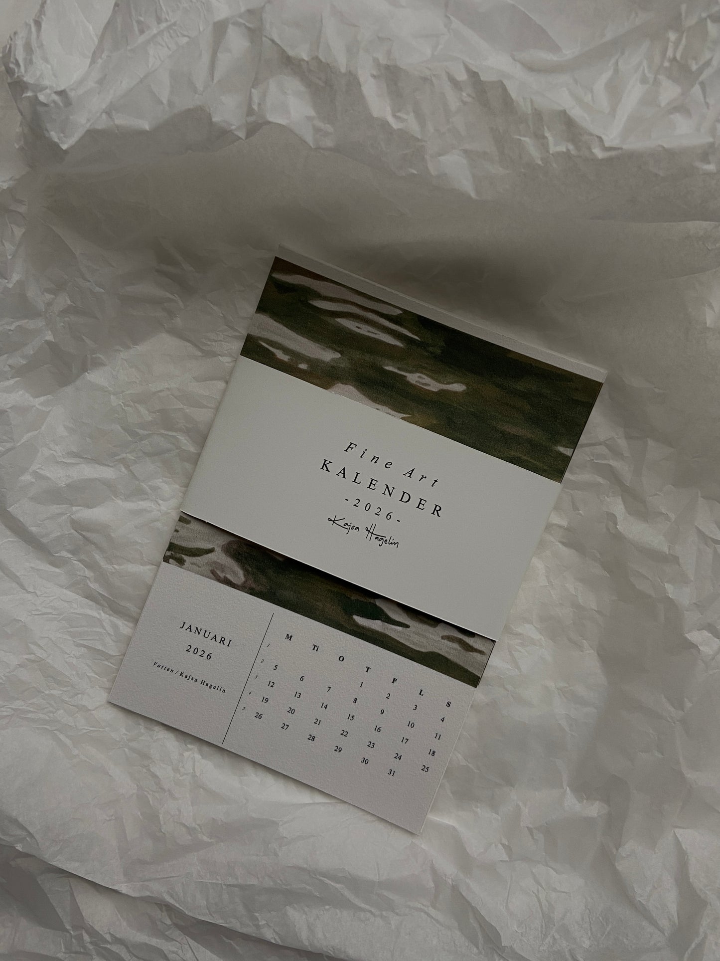 Hållare + Fine Art kalender 2026