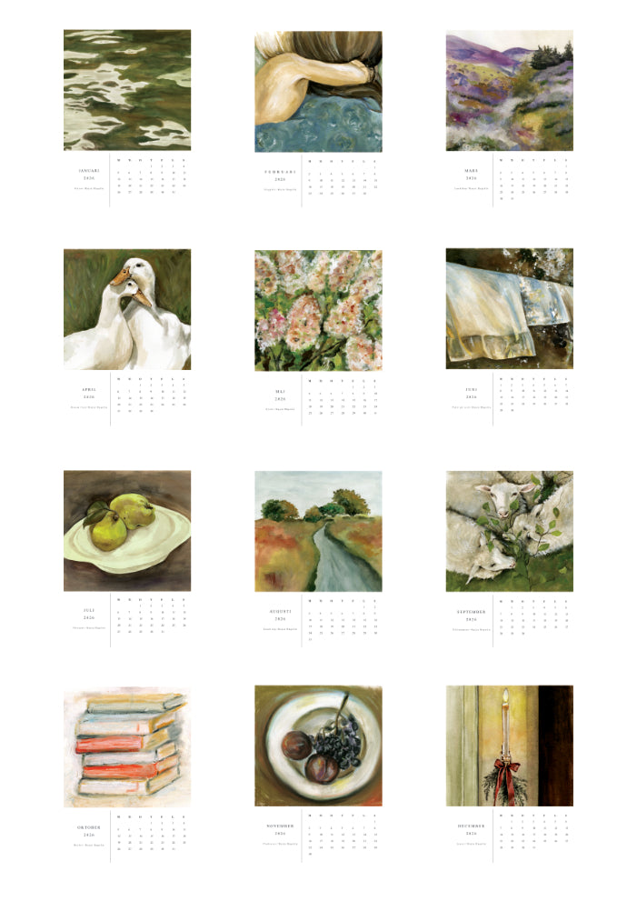 Fine Art Kalender 2026