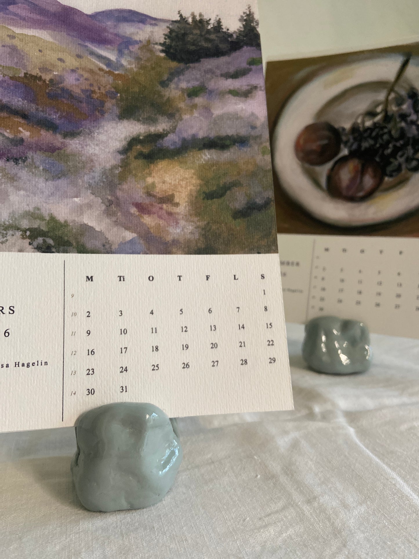 Hållare + Fine Art kalender 2026