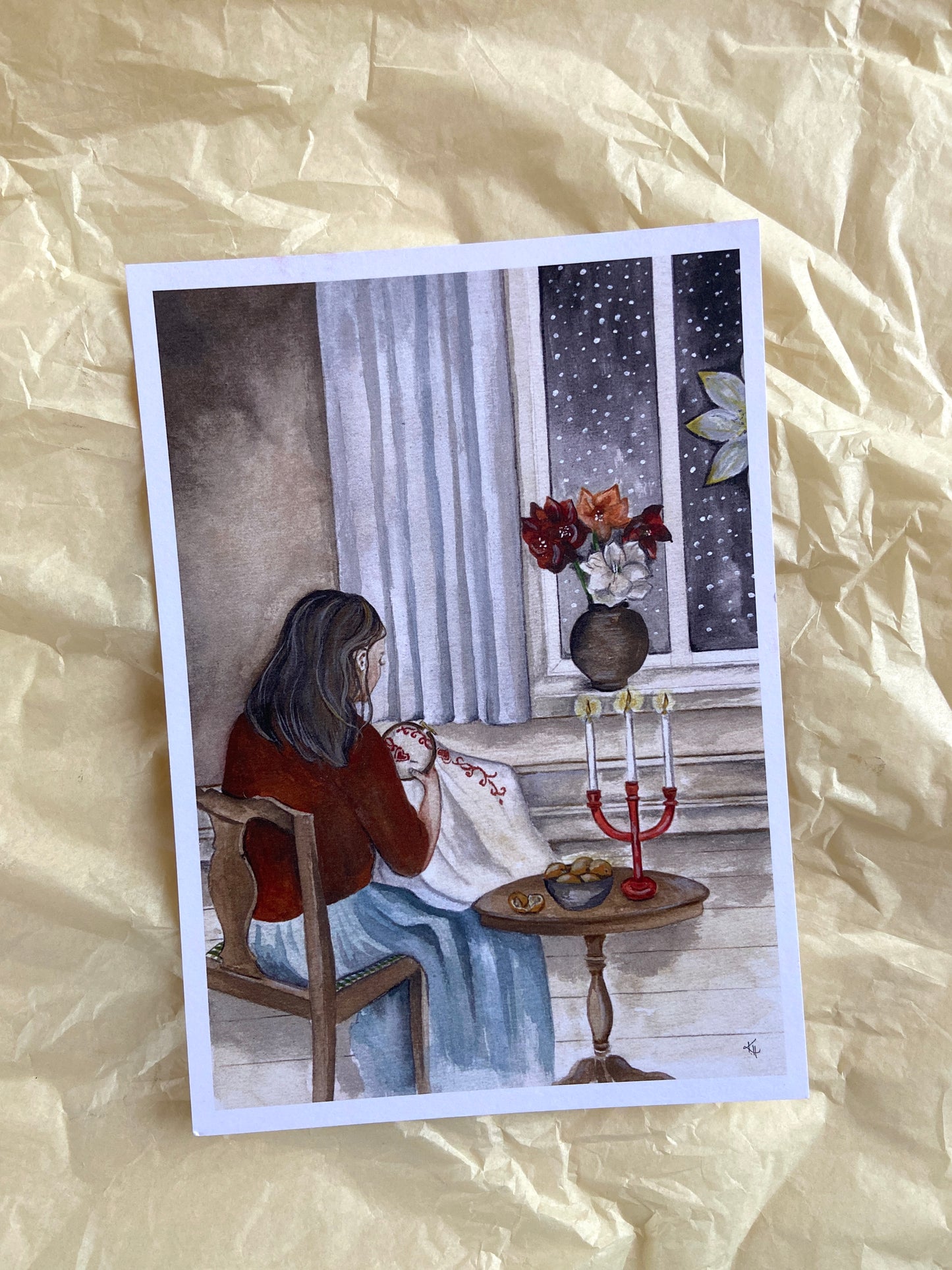 A5 Christmas cards 10-pack