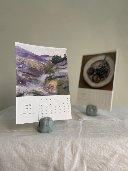 Hållare + Fine Art kalender 2026